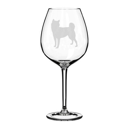 Wine Glass Goblet Shiba Inu (20 oz Jumbo)