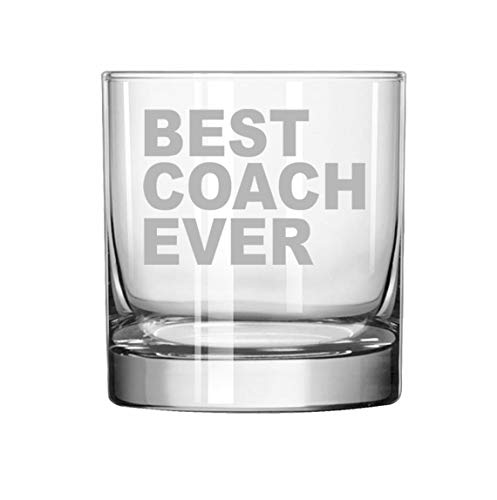 11 oz Rocks Whiskey Highball Glass Best Coach Ever