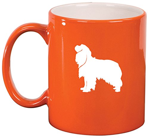 Ceramic Coffee Tea Mug Cup Cavalier King Charles Spaniel (Orange)