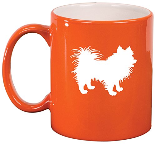 Ceramic Coffee Tea Mug Cup Pomeranian (Orange)