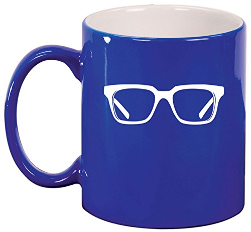 Ceramic Coffee Tea Mug Cup Optometrist Optometry (Blue)