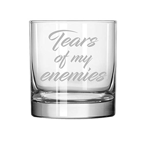 11 oz Rocks Whiskey Highball Glass Tears Of My Enemies White Wine