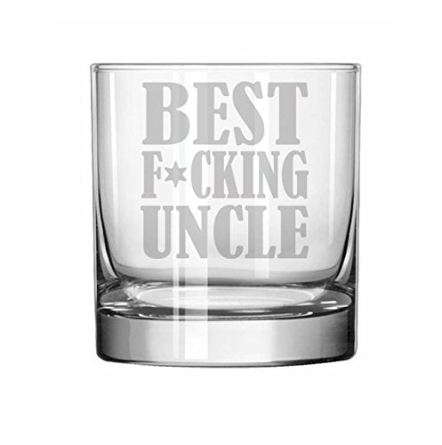 11 oz Rocks Whiskey Highball Glass Best F ing Uncle