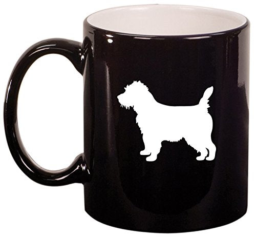 Ceramic Coffee Tea Mug Cup Cairn Terrier (Black)