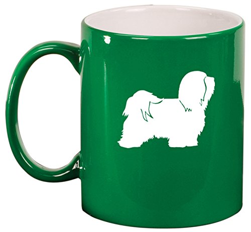 Ceramic Coffee Tea Mug Cup Havanese (Green)