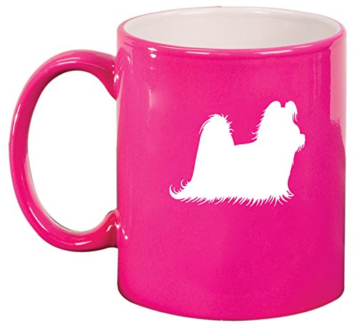 Ceramic Coffee Tea Mug Cup Shih Tzu (Pink)