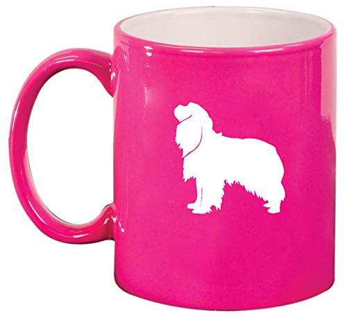 Ceramic Coffee Tea Mug Cup Cavalier King Charles Spaniel (Pink)