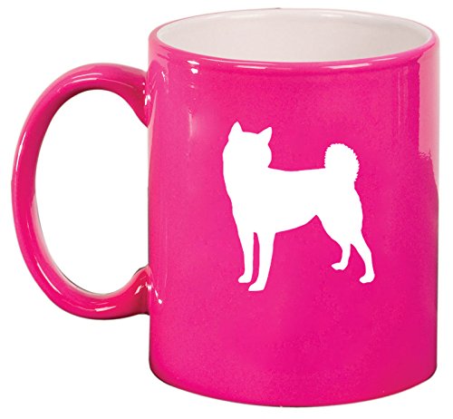 Ceramic Coffee Tea Mug Cup Shiba Inu (Pink)