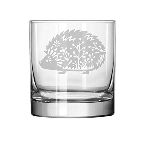 11 oz Rocks Whiskey Highball Fancy Hedgehog