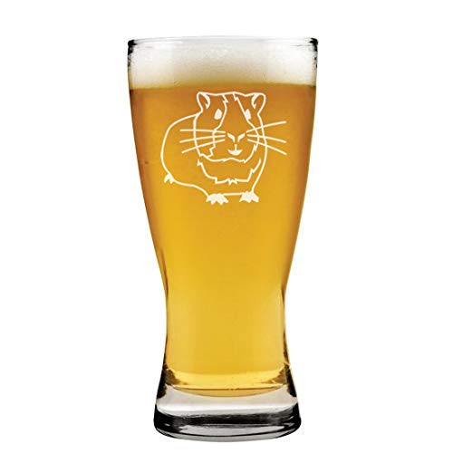 15 oz Beer Pilsner Glass Guinea Pig