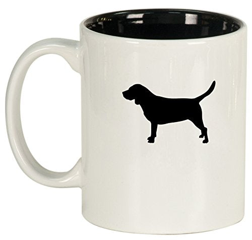 Ceramic Coffee Tea Mug Cup Beagle (White)