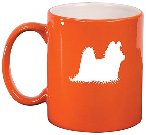 Ceramic Coffee Tea Mug Cup Shih Tzu (Orange)