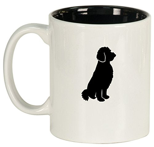 Ceramic Coffee Tea Mug Goldendoodle (White)