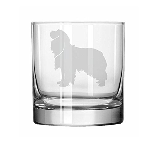 11 oz Rocks Whiskey Highball Glass Cavalier King Charles Spaniel