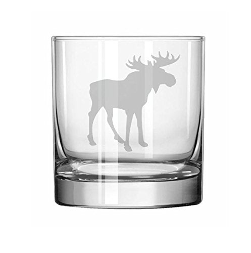 11 oz Rocks Whiskey Highball Glass Moose