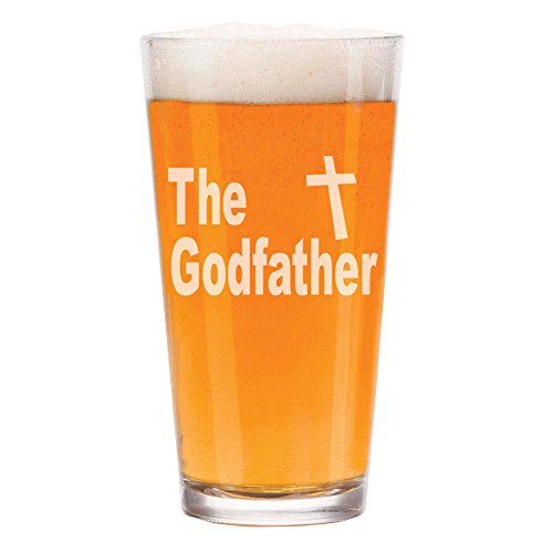 16 oz Beer Pint Glass The Godfather