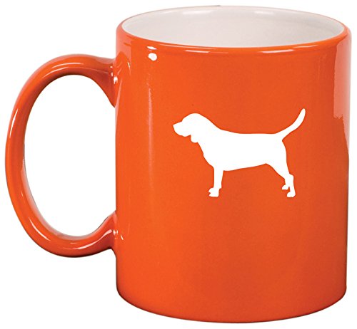 Ceramic Coffee Tea Mug Cup Beagle (Orange)