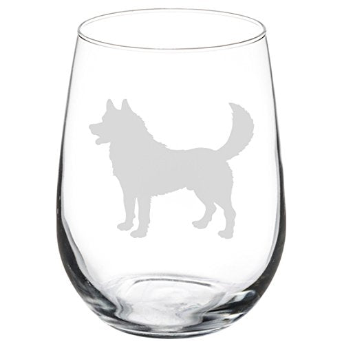 Wine Glass Goblet Husky (17 oz Stemless)