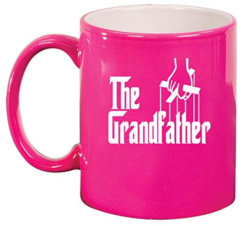 Ceramic Coffee Tea Mug Cup The Grandfather (Pink)
