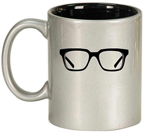 Ceramic Coffee Tea Mug Cup Optometrist Optometry (Silver)