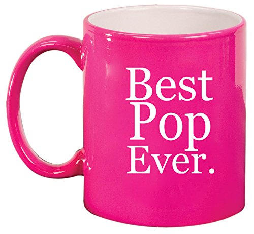 Ceramic Coffee Tea Mug Cup Best Pop Ever (Pink)