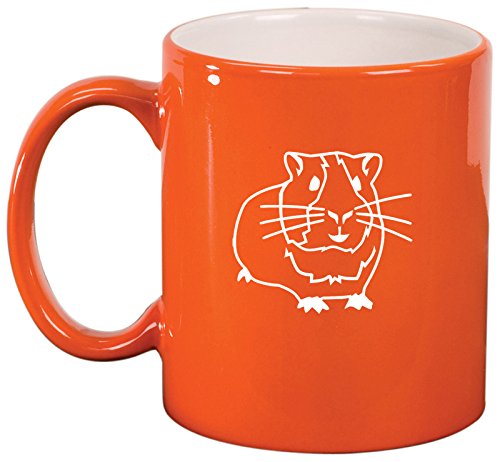 Ceramic Coffee Tea Mug Guinea Pig (Orange)