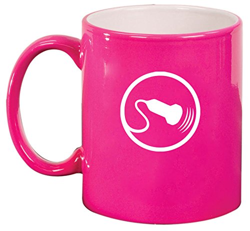 Ceramic Coffee Tea Mug Cup Sonography Sonographer Ultrasound (Pink)
