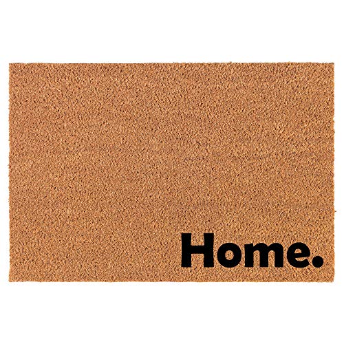 Coir Doormat Front Door Mat New Home Closing Housewarming Gift Home Corner (24" x 16" Small)